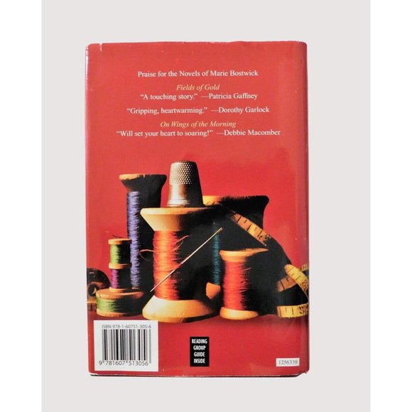 A Single Thread by Marie Bostwick 2008 Quilting Connecticut Hardcover Jacket - Picture 2 of 5